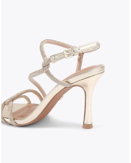 KG by Kurt Geiger White Audrey High Heeled Sandals