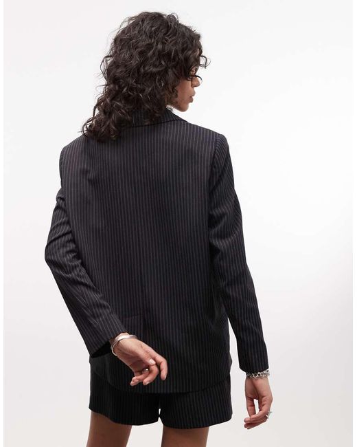 Collusion Gray Oversized Blazer
