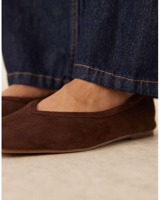 Raid Blue Maryana Ballet Flats