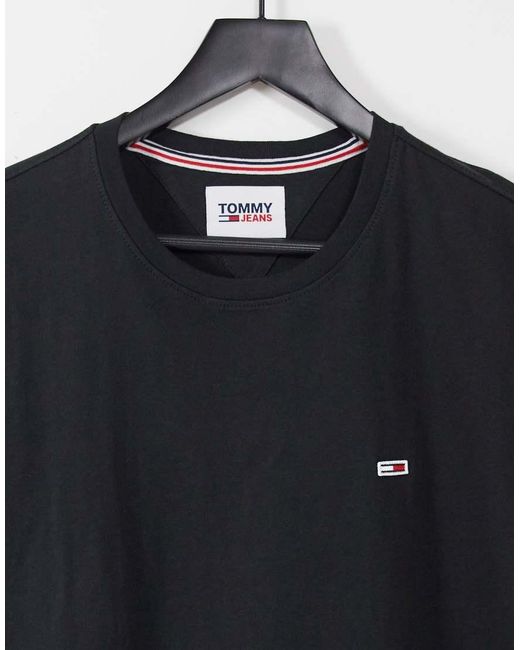 Tommy Hilfiger Black Flag Logo T-Shirt for men