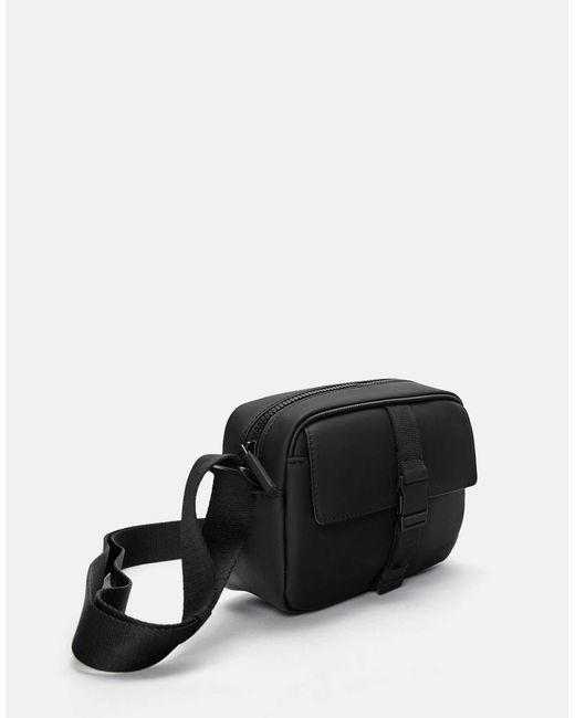 Pull&Bear – umhängetasche in Black für Herren