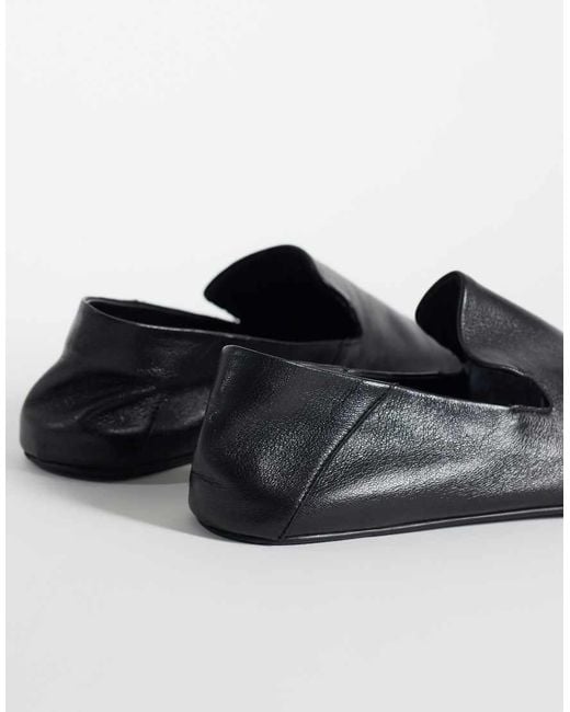 ASOS Black Malachi Slipper Style Shoes