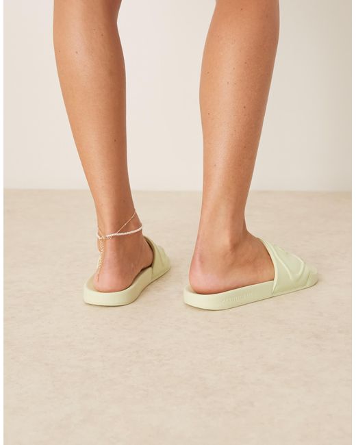 Calvin Klein Natural – gepolsterte slider