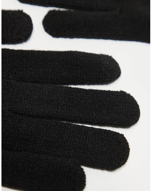 Jack & Jones – e strickhandschuhe in Black für Herren