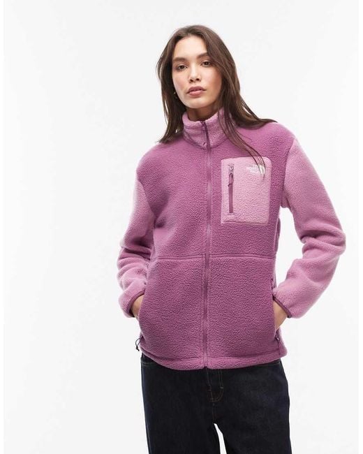 The North Face Purple Yumiori Full Zip Fleece