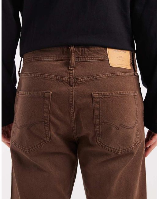 Jack & Jones Black Chris Straight Jeans for men