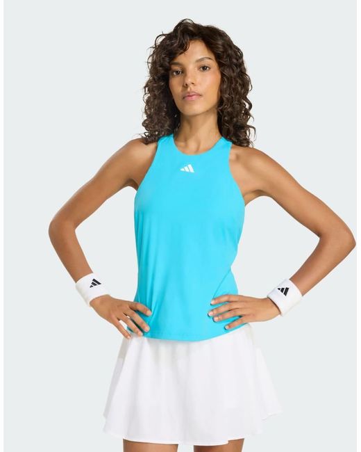 Adidas Originals Blue Tennis Climacool Y-Tank