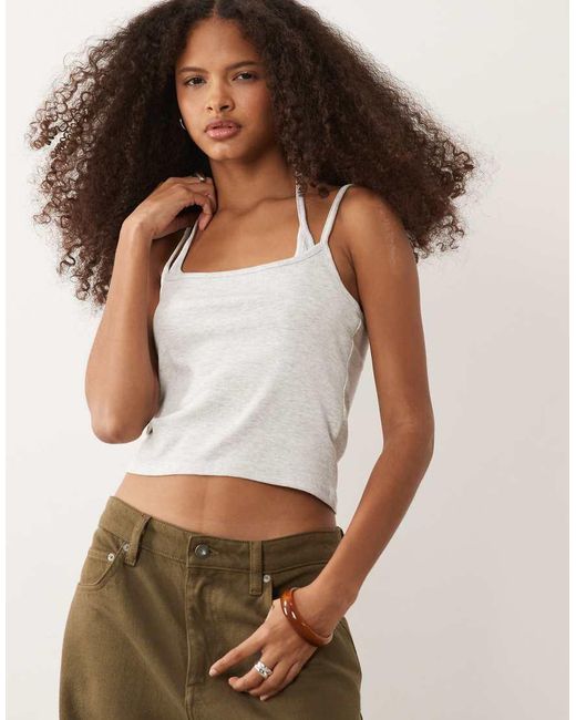 Cotton On Brown Sleep Double Layer Cami Top