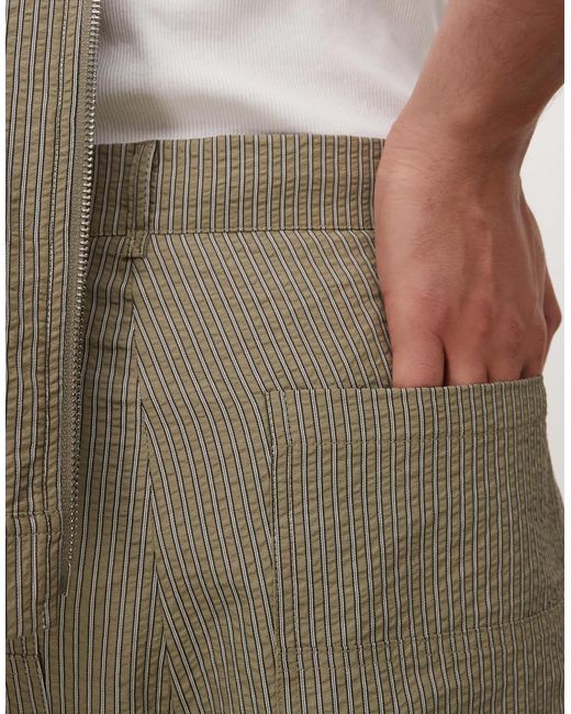 Collusion Natural Tailored Longline Skater Jort for men