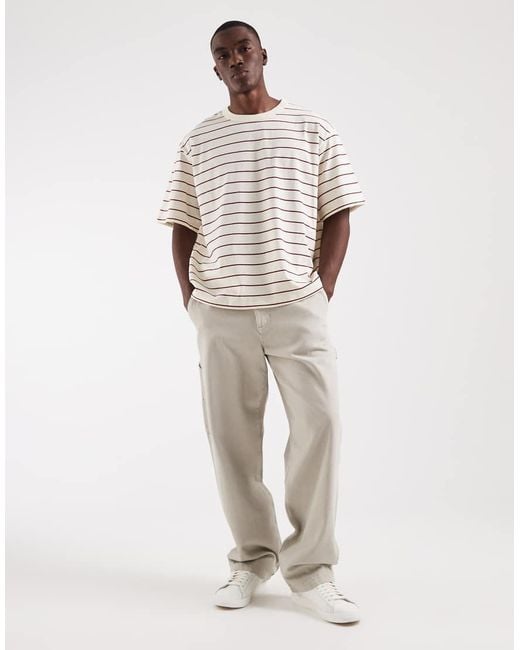 Jack & Jones Red Stripe T-shirt for men
