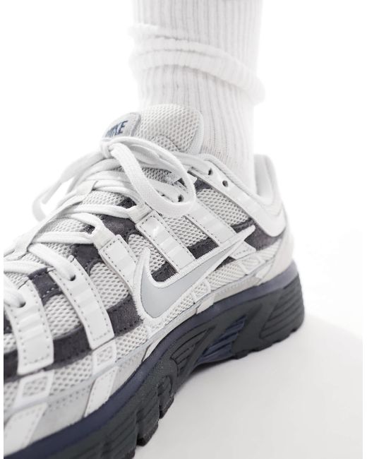 Nike – p-6000 – premium-sneaker in White für Herren