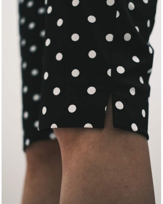 ASOS Natural Tailored Capri Trousers