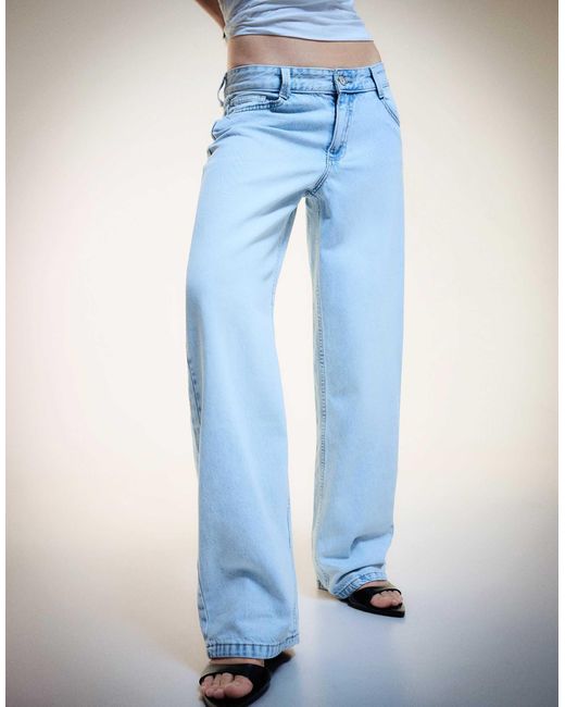 Bershka Blue – weite jeans