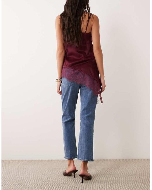 GOOD AMERICAN Blue Good Legs Straight Leg Jeans