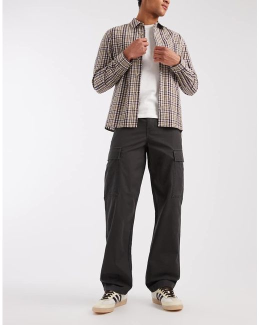 Levi's Black Xx Cargo Straight for men