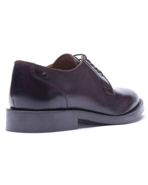 Base London Purple Luca Lace Up Shoe for men