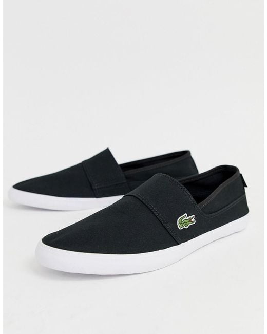 lacoste marice mens black