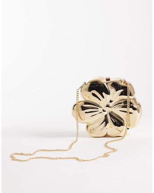 True Decadence Natural Flower Shaped Shoulder Bag
