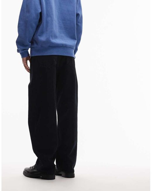 Carhartt Blue Landon Loose Tapered Denim Jeans for men