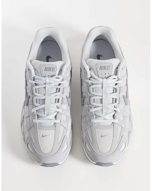 Nike White P-6000 Trainers for men