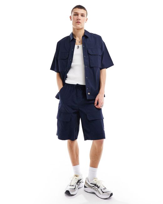 Dickies Blue Fisherville Shorts for men
