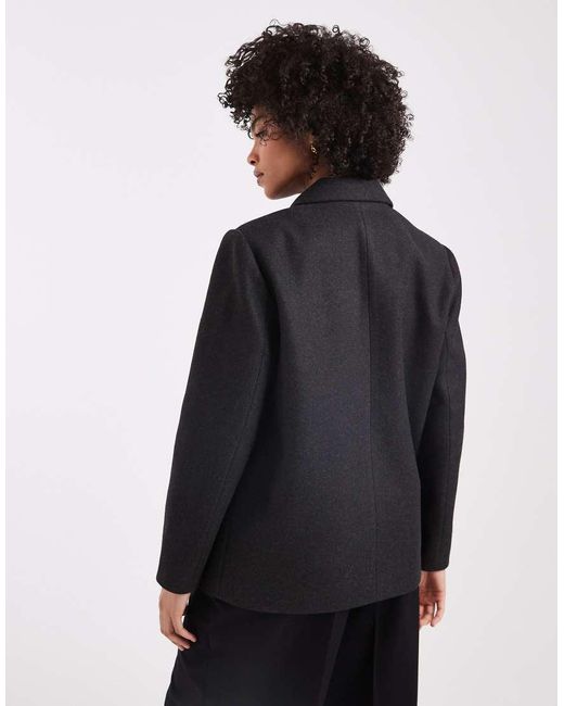 ONLY Black Brushed Tailored Blazer
