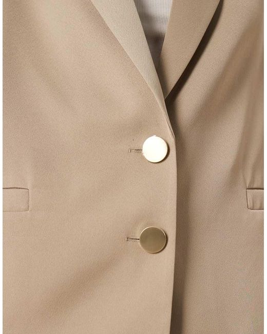 ARMANI EXCHANGE Natural Chain Detail Co-ord Blazer