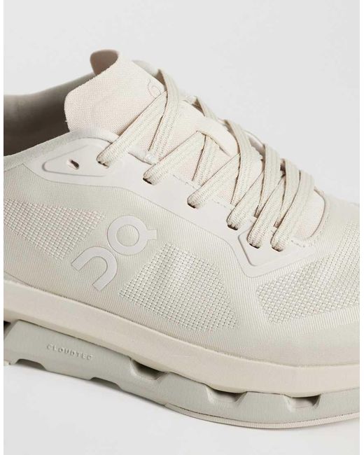 On Shoes White Cloudze All Day Trainers