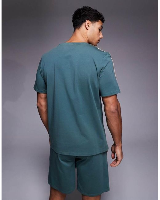Boss Blue Boss Bodywear Unique Co-ord Lounge T-shirt for men