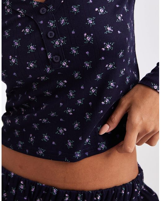 Top Daisy Street en coloris Blue