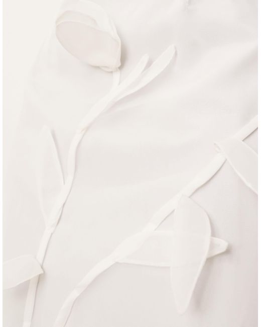 ARRANGE Natural – midirock aus organza