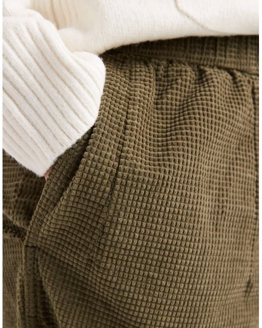 ASOS White Asos Design Curve Barrel Trousers