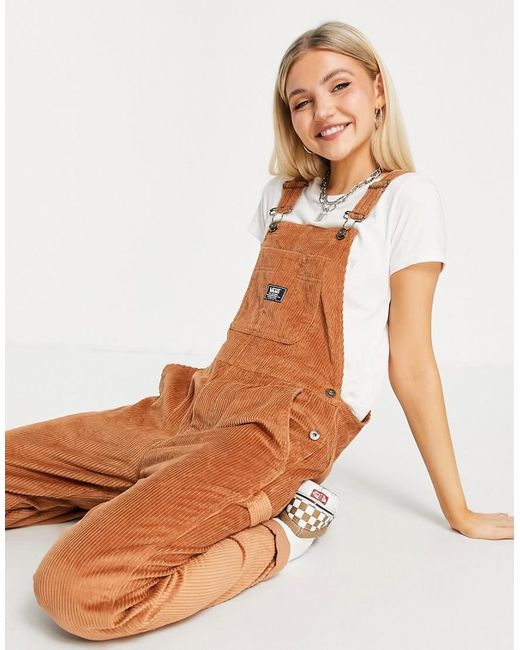 Peto De Pana Ground Work De Vans de color Brown