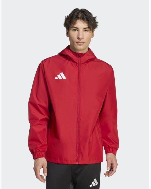Adidas Originals Red Entrada26 All Weather Jacket for men