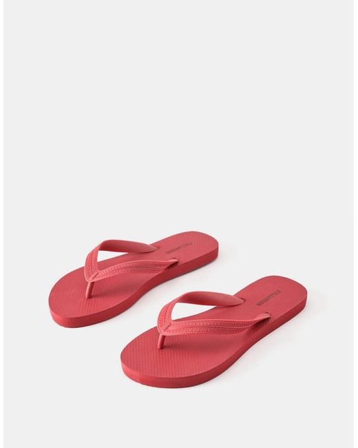 Pull&Bear Pink Flat Sandals