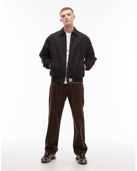 Carhartt Black Ray Bomber Jacket for men