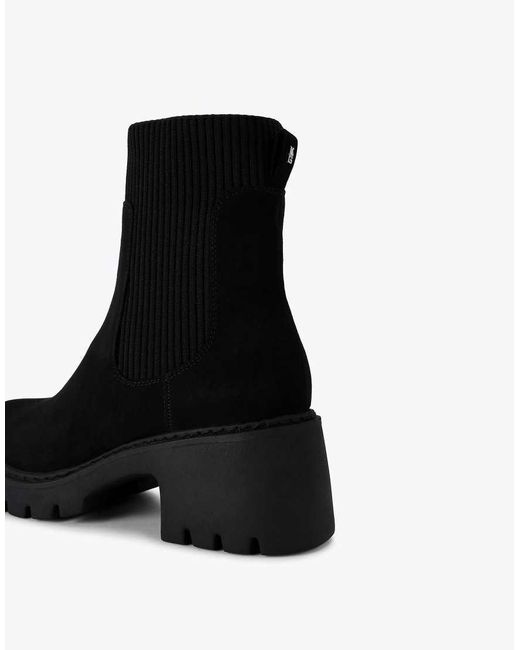 KG by Kurt Geiger Blue Tess Mid Ankle Boots