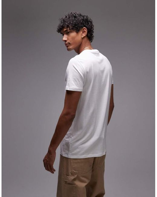 Pima di Lacoste in Brown da Uomo