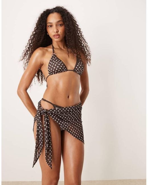 ASOS Dottie in het Natural