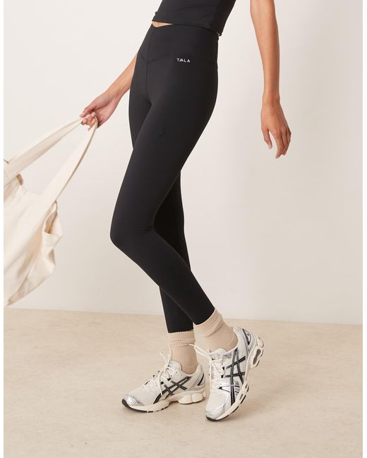 Tala Natural Skinluxe V Waist High Waisted leggings