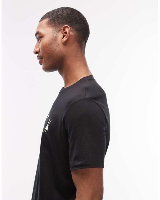 Paul Smith Black Volleyball Graphic Casual Fit T-shirt for men
