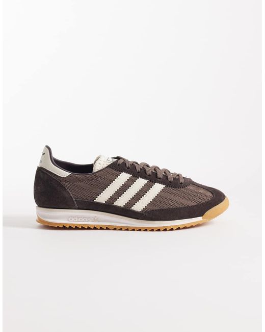 Adidas Originals Brown Sl 72 Og Trainers