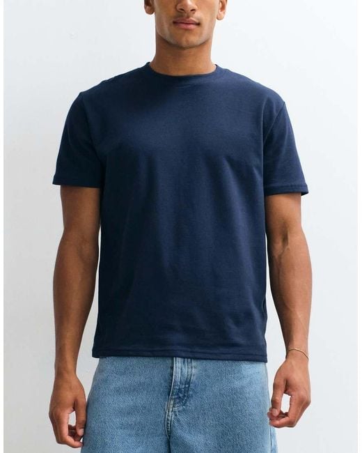 Hollister Blue 5 Pack Everyday T-shirts for men