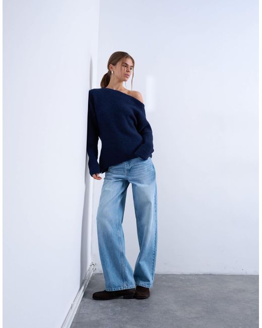 TOPSHOP Blue – strickoberteil