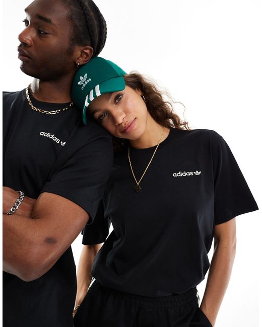 Adidas Originals Black Sunset Backprint Unisex T-shirt