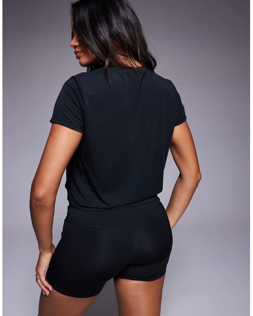 4505 Blue Quick Dry Performance Jersey Box Fit T-shirt