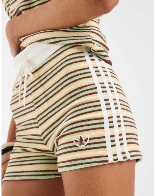 Adidas Originals Natural Terry Towelling Shorts