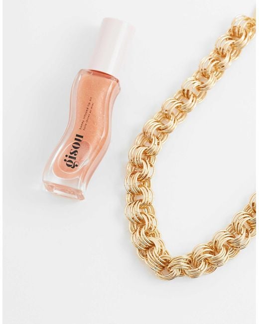 ASOS Metallic Large Loop Chain Necklace