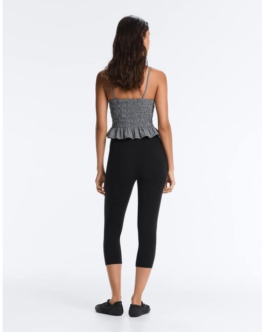 Oysho Gray Comfortlux Smock Tank Top