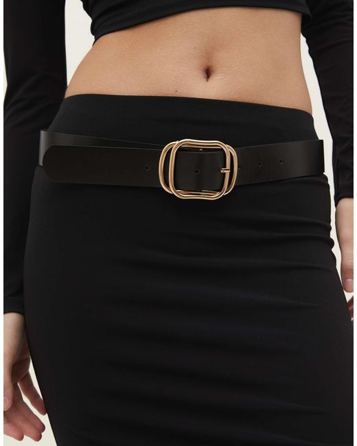 Stradivarius Black – gürtel